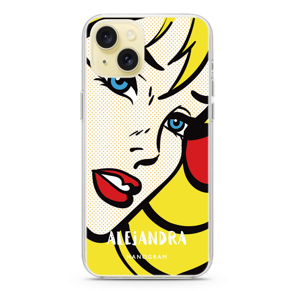 Pop Girl iPhone Ultra Clear Case
