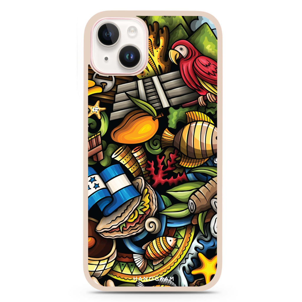 Fantasy Features iPhone 15 Impact Guard Bumper Case