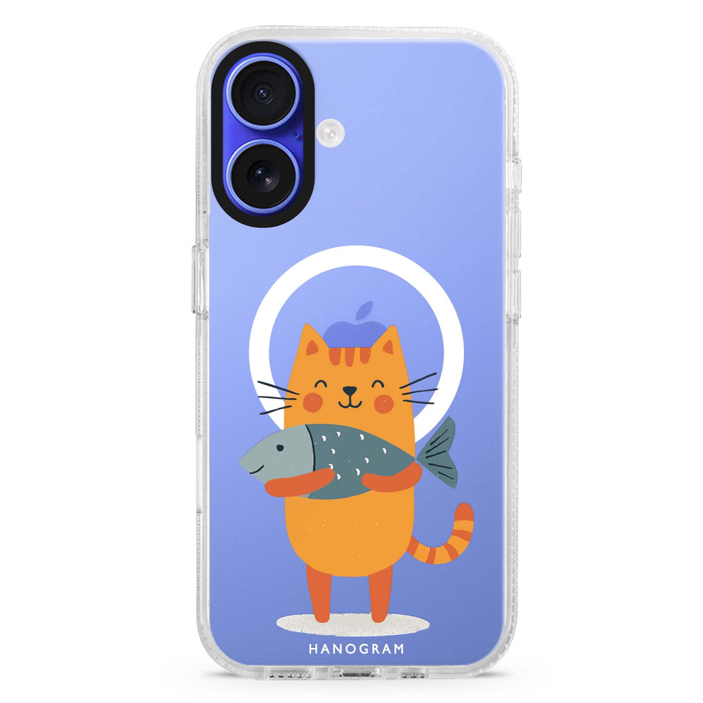 Big Catch Kitty MagSafe Compatible Ultra Clear Case