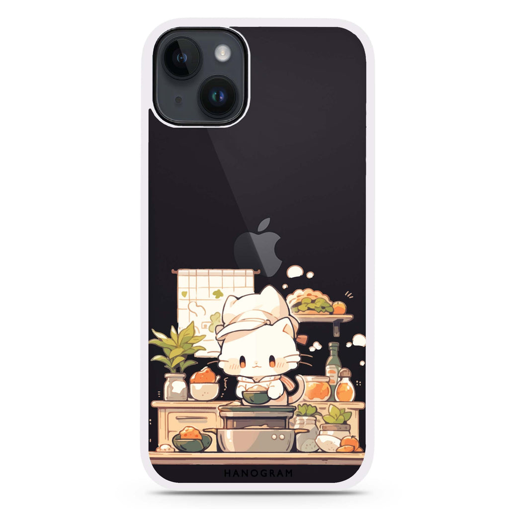 Chef Whisker Mess iPhone 15 Plus Impact Guard Bumper Case