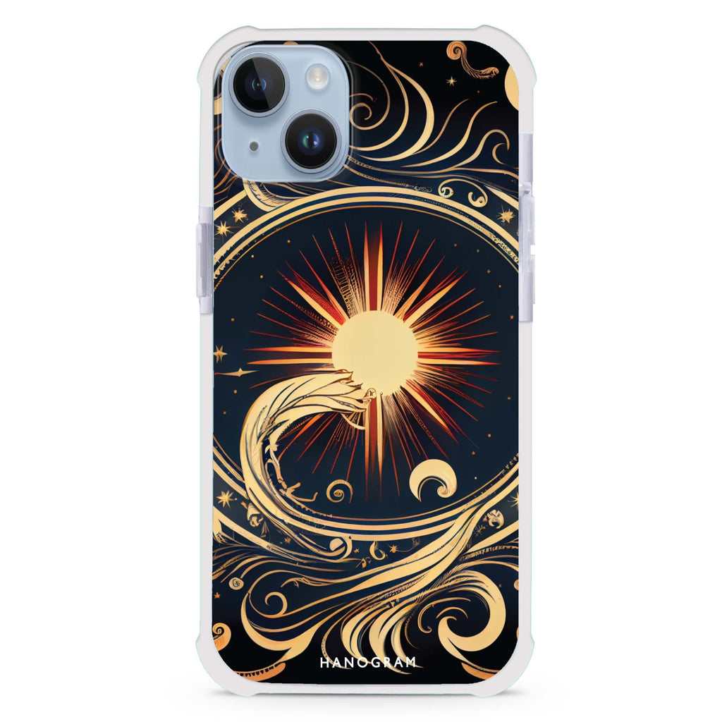 Magic Sun iPhone 15 Plus MagSafe Compatible Ultra Shockproof Case