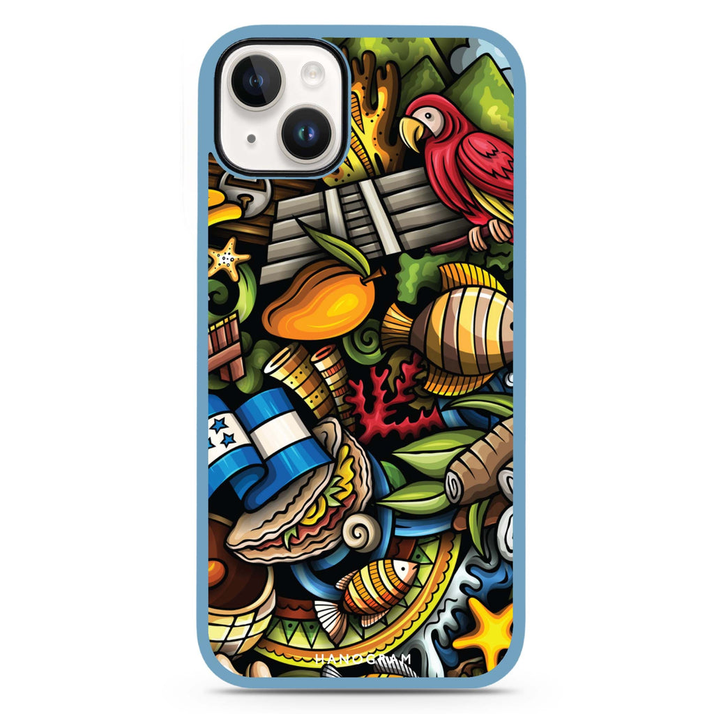 Fantasy Features iPhone 15 Plus Impact Guard Bumper Case