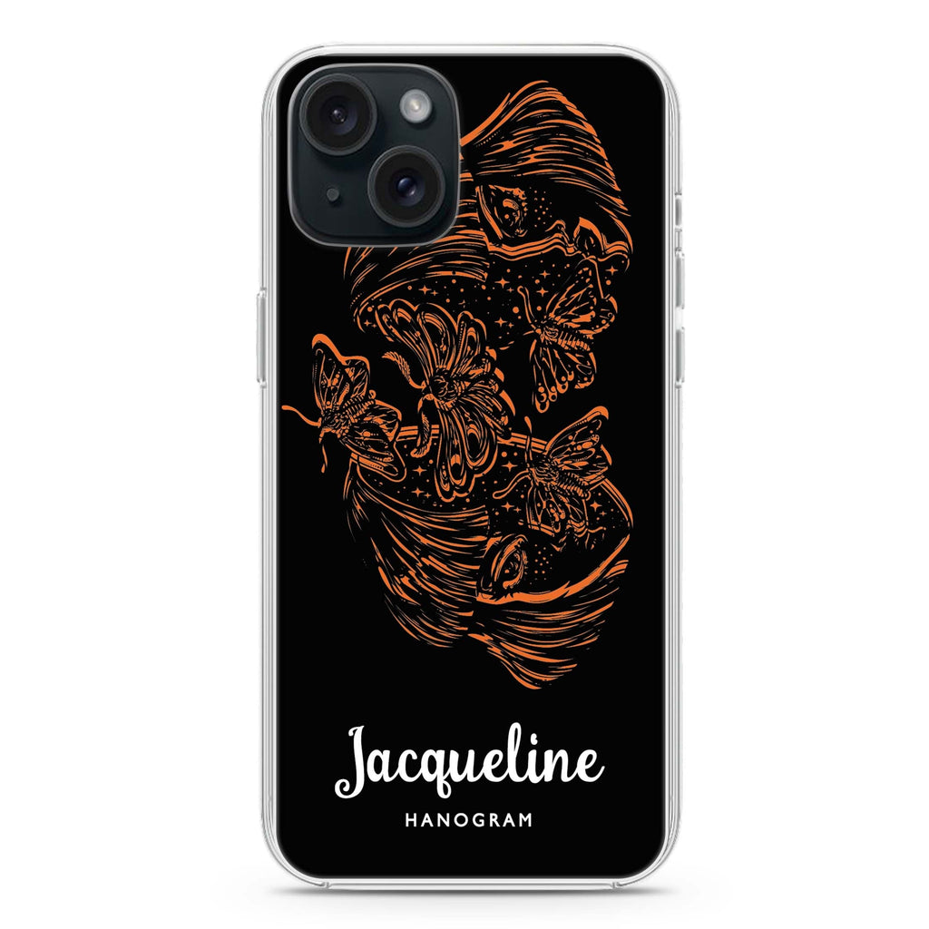 Artistic Face II iPhone 15 plus Ultra Clear Case