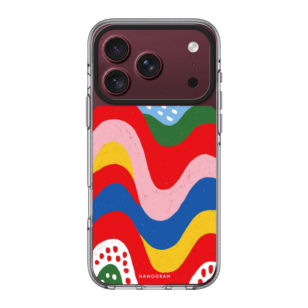 Candy Stripe Glow Ultra Clear Case