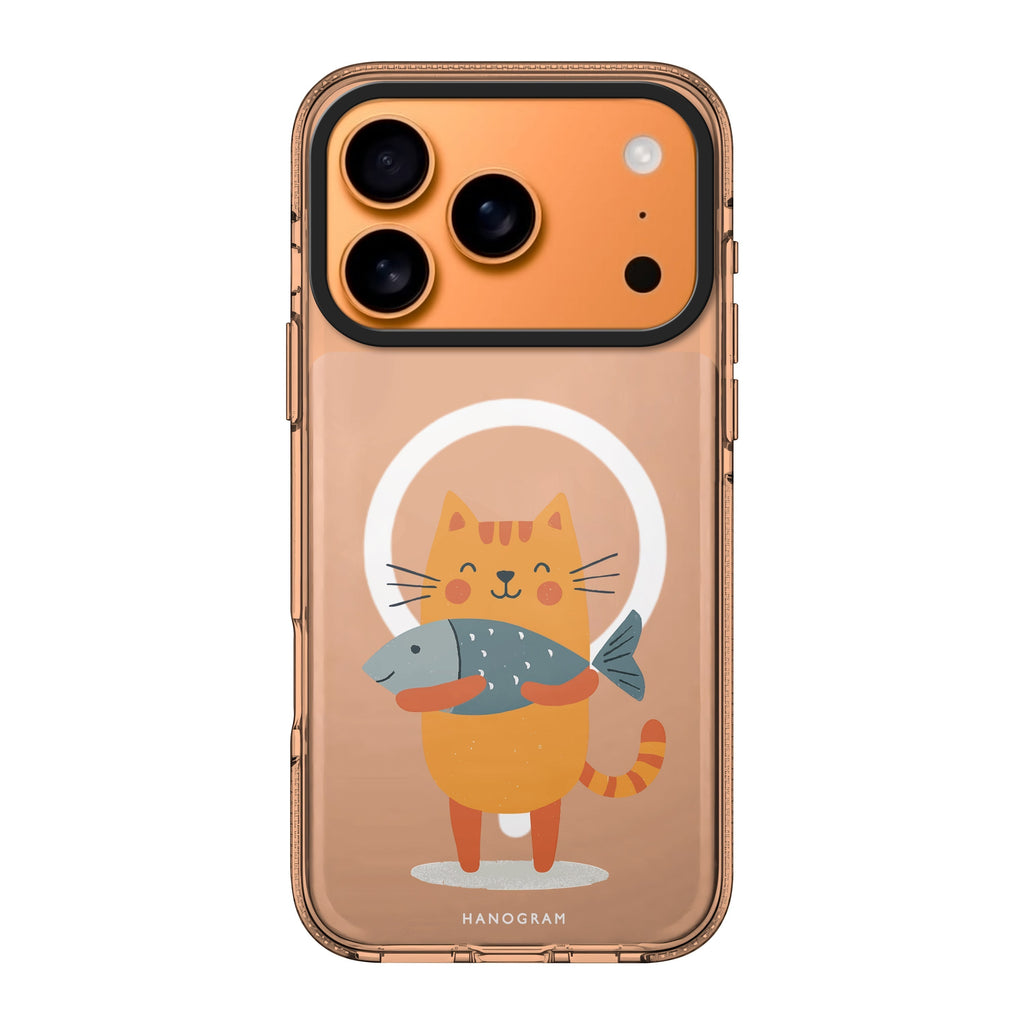 Big Catch Kitty cat animal cute iPhone 17 Pro Max ultra clear case