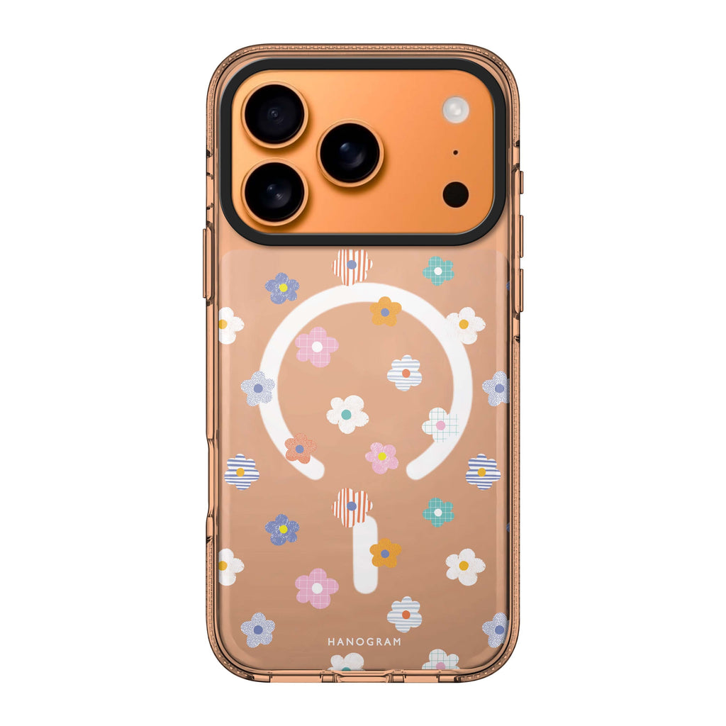 Floral Pattern Style 2 flower floral pattern spring iPhone 17 Pro Max ultra clear case