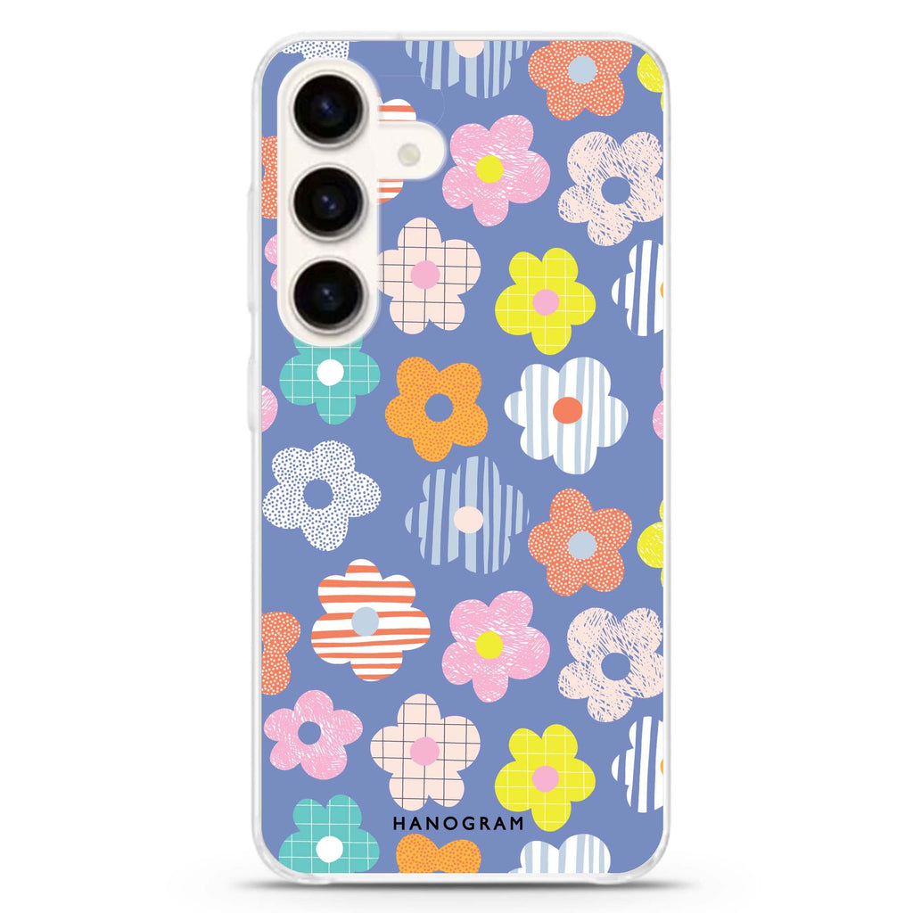 Floral Pattern Samsung Galaxy Ultra Clear Case