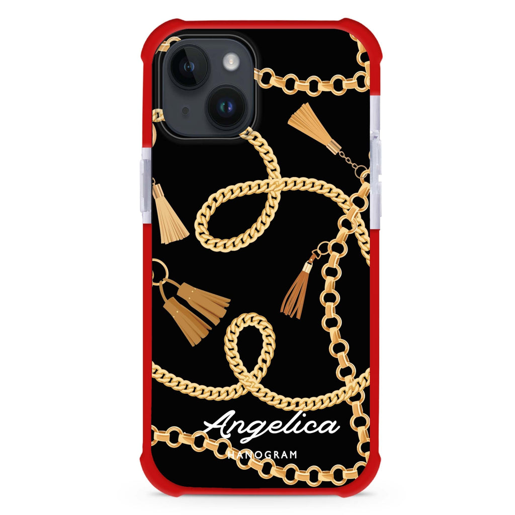 Belt and Chain I iPhone 15 Plus Ultra Shockproof Case