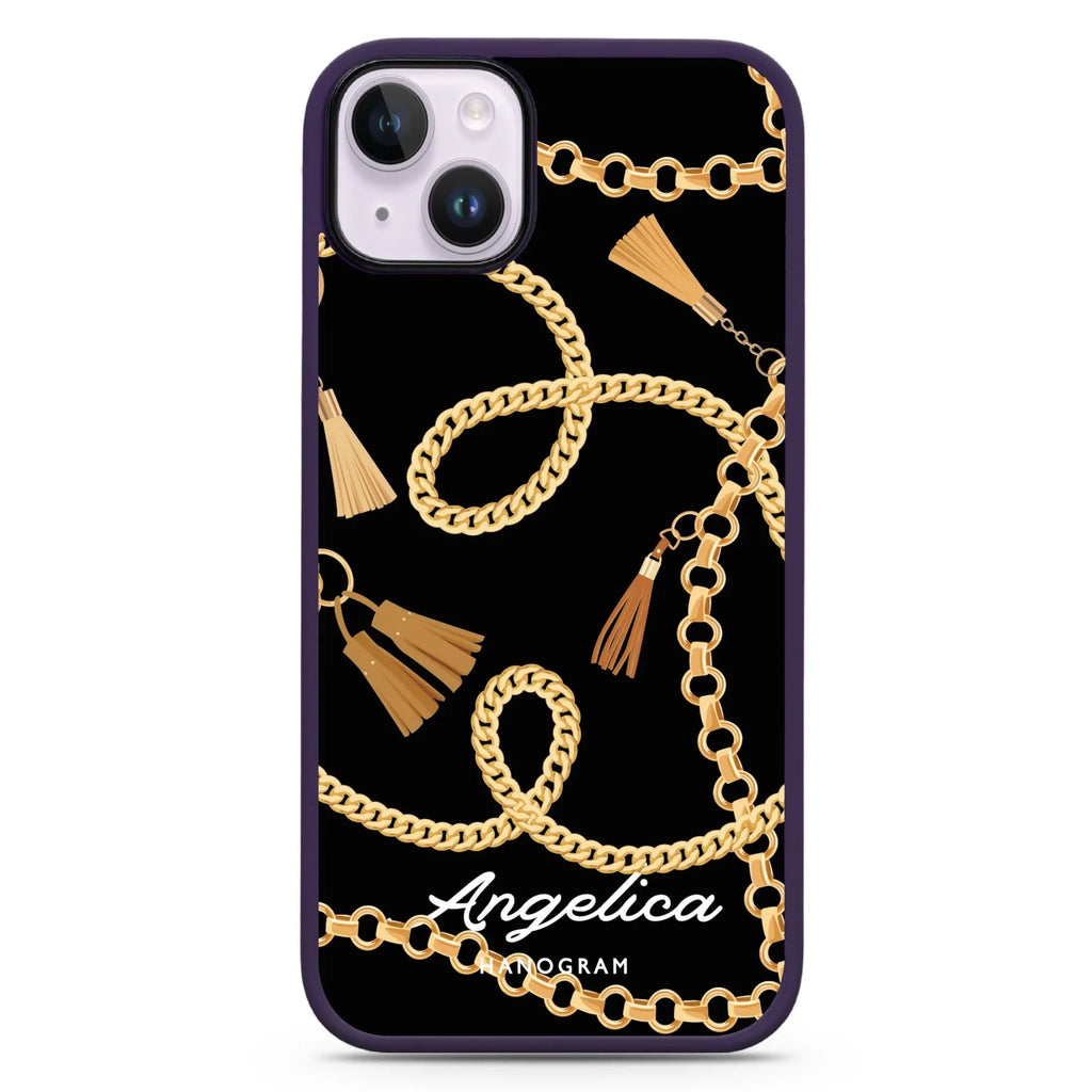 Belt and Chain I iPhone 15 Impact Guard Bumper Case