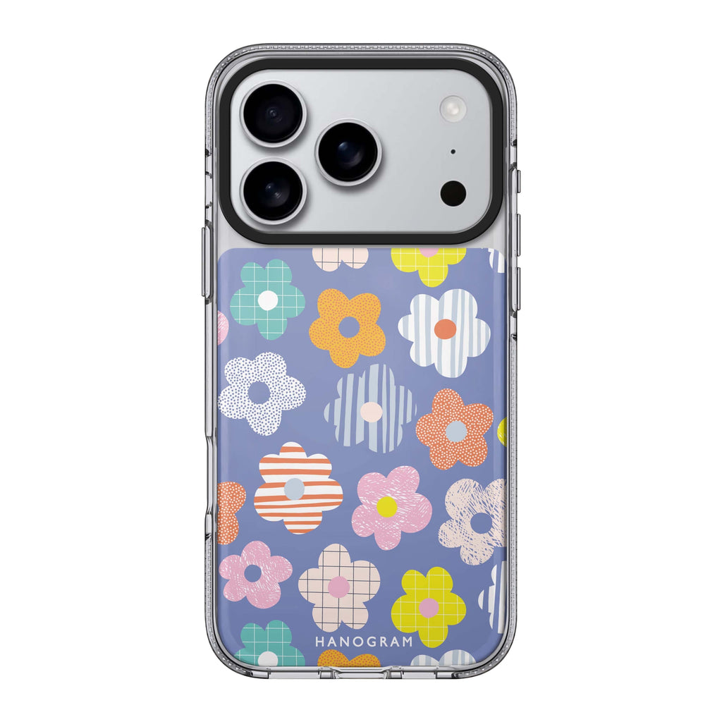 Floral Pattern Style 3 flower floral pattern spring iPhone 17 Pro Max ultra clear case