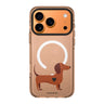 Little Longbody Love heart animal romantic cute iPhone 17 Pro Max ultra clear case