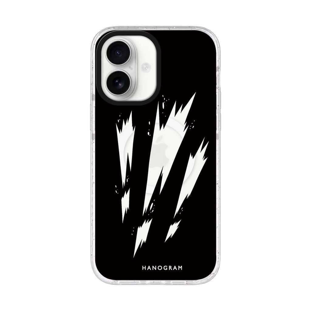 White Voltage iPhone 17 Ultra Clear Case - product image 1