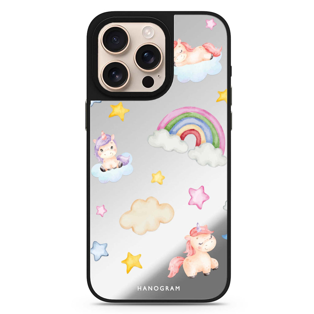 Magic Mane Marvels celestial design iPhone 16/15/14 Pro Max & Pro mirror case
