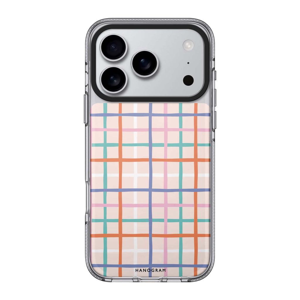 Line Drawing graphic minimalist iPhone 17 Pro Max ultra clear case