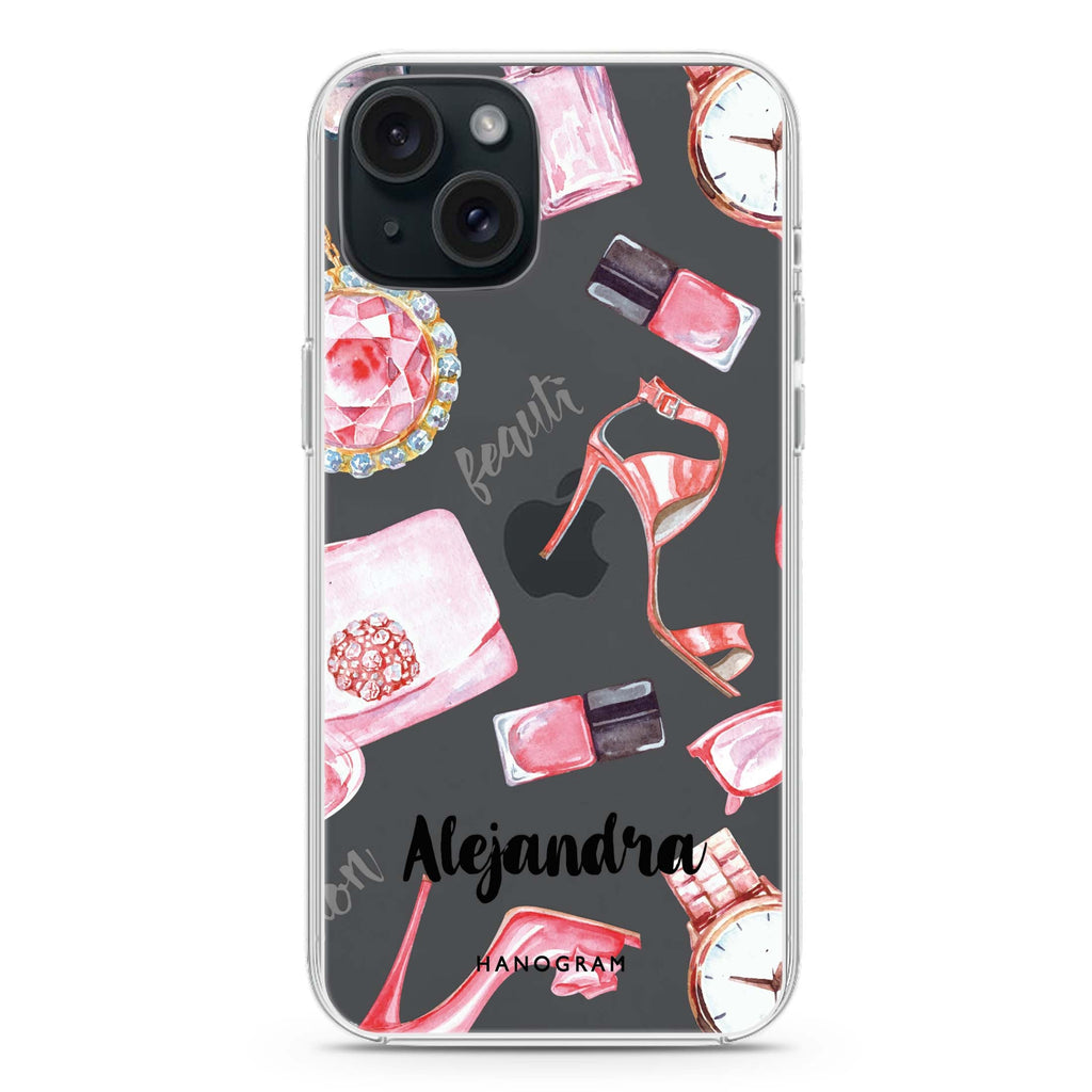Fashion Sets II iPhone 15 plus Ultra Clear Case
