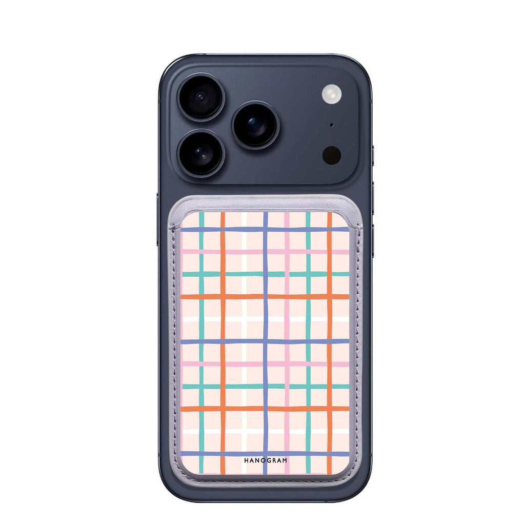 Line Drawing MagSafe wallet for iPhone, slim magnetic card holder, main view