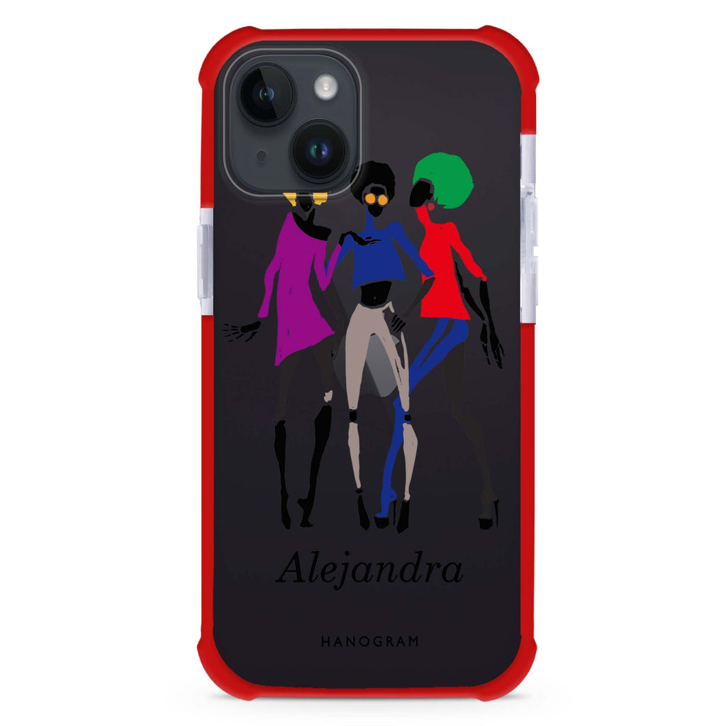 Artistic Girls iPhone 15 Plus Ultra Shockproof Case