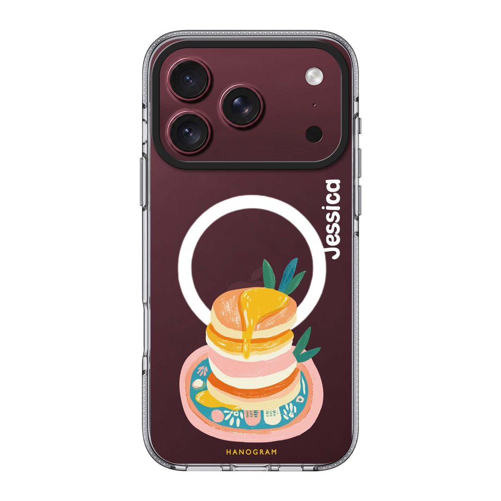 Blush Pancake Stack Ultra Clear Case