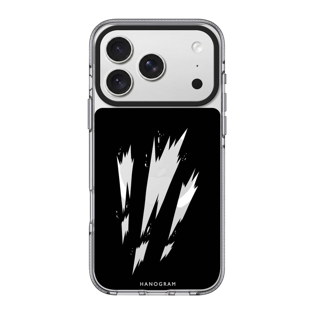 White Voltage iPhone 18 Pro Max Ultra Clear Case - Image 1