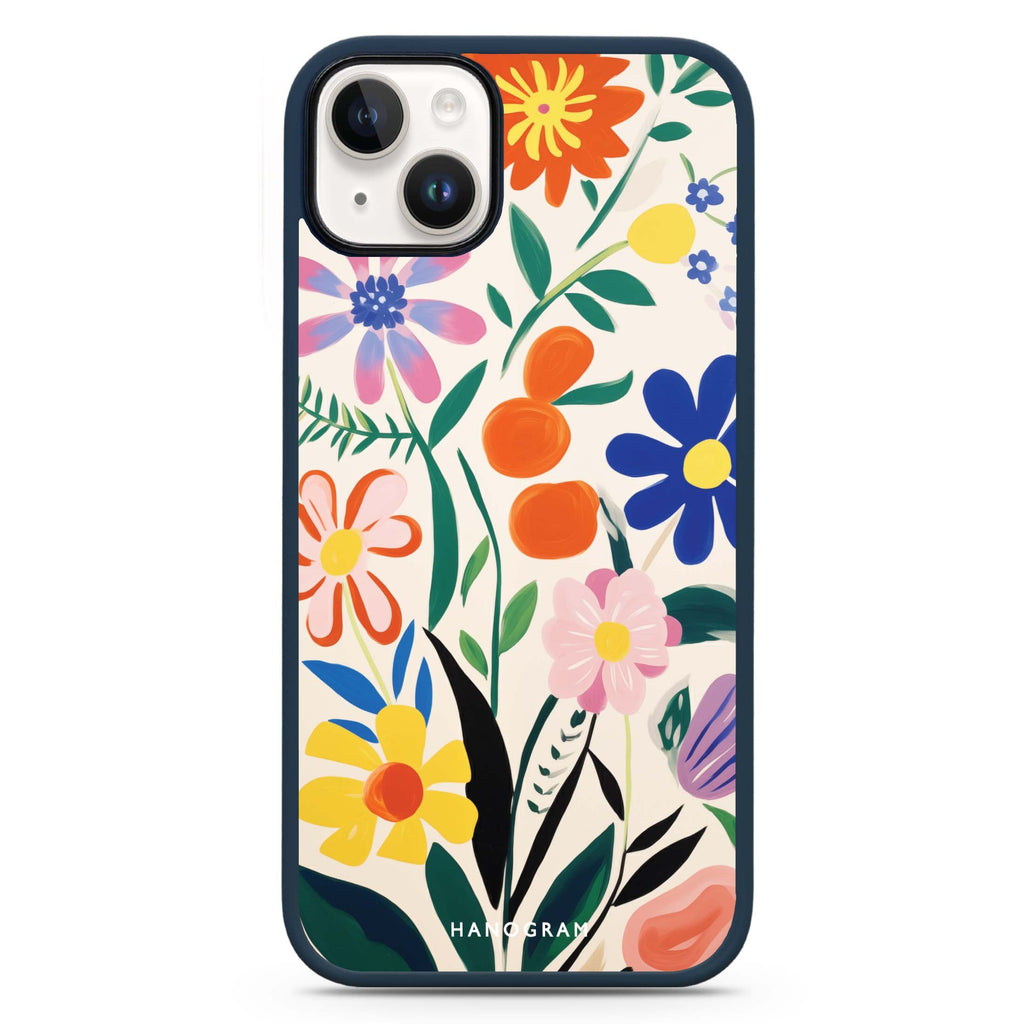 Petal Palette iPhone 15 Impact Guard Bumper Case