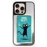 Wine Not? sleek reflective design iPhone 16/15/14 Pro Max & Pro mirror case