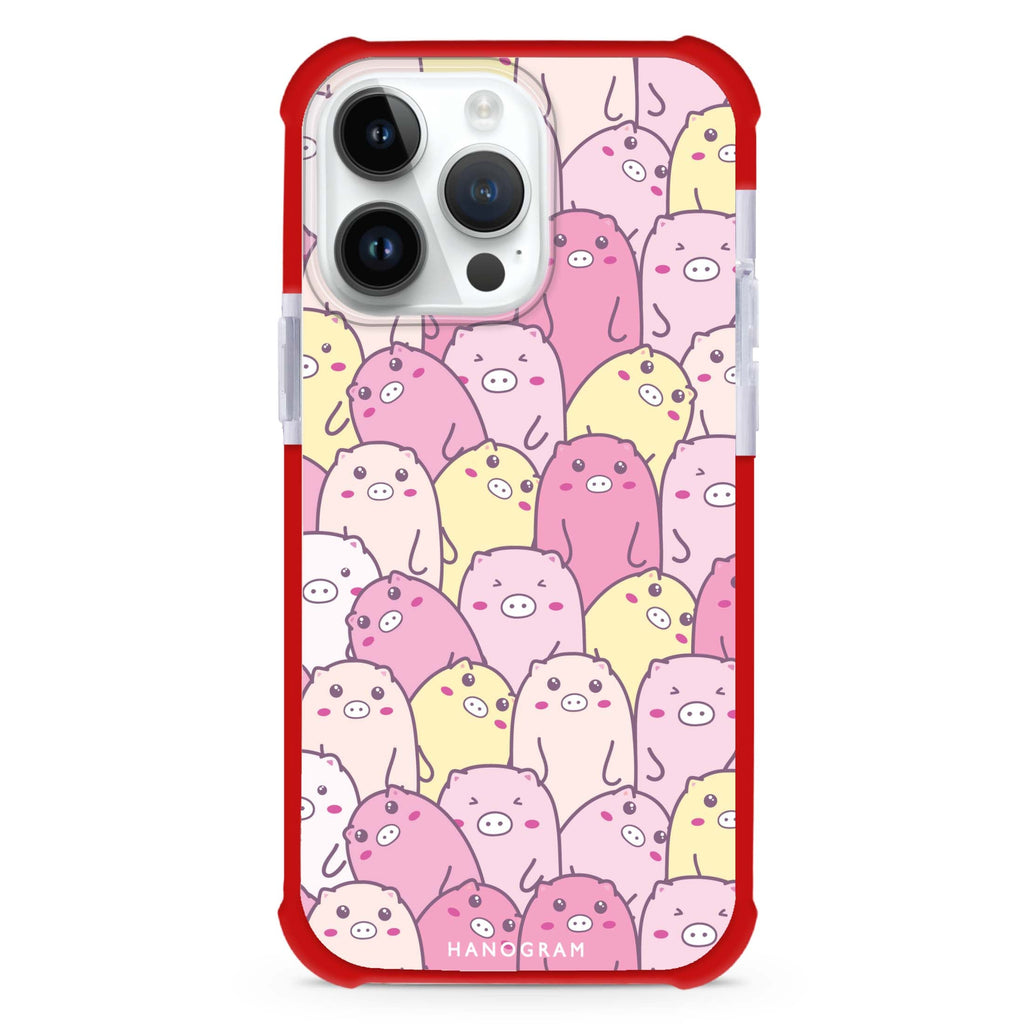 Piggy Pals iPhone 15 Pro Ultra Shockproof Case