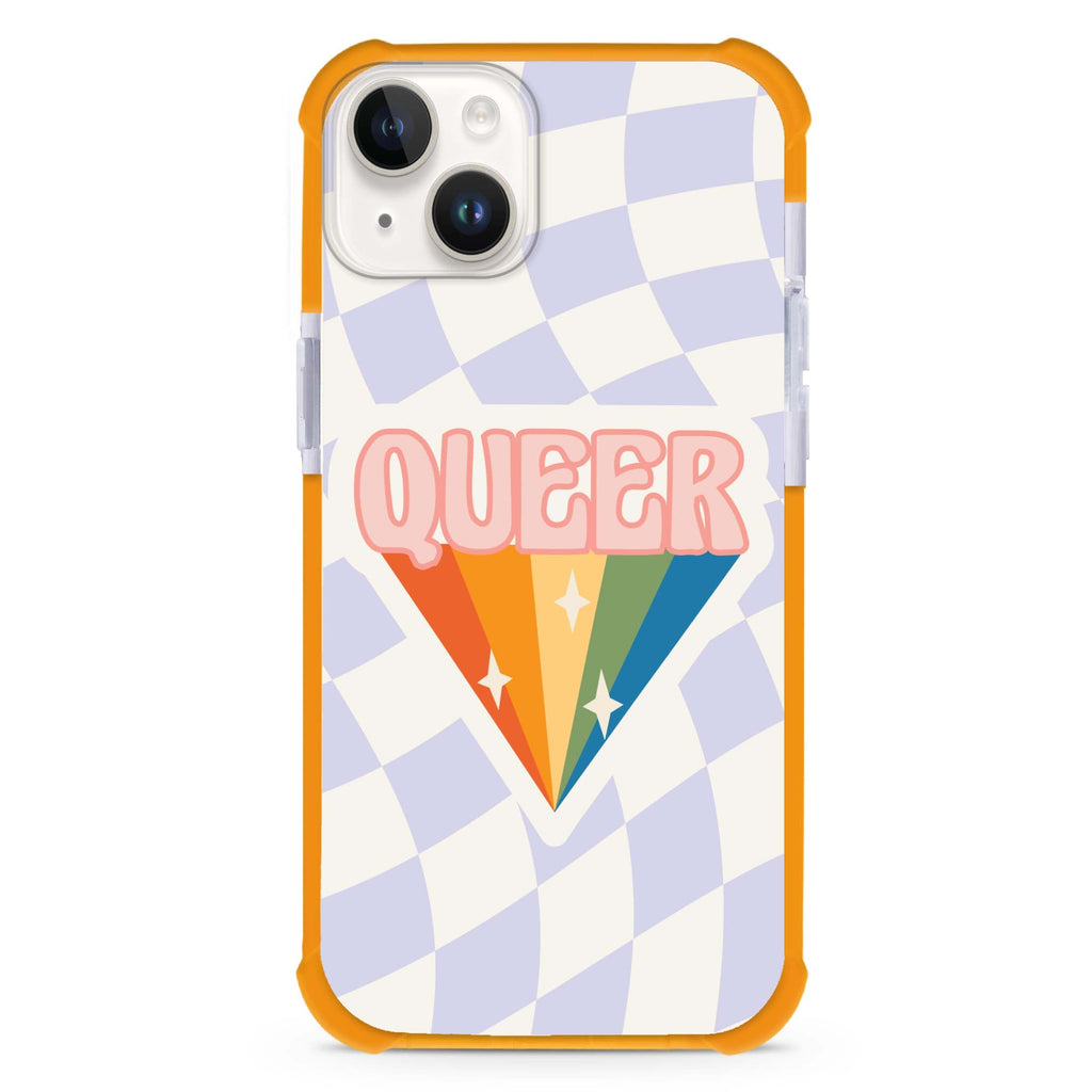 Queer iPhone 15 Plus MagSafe Compatible Ultra Shockproof Case