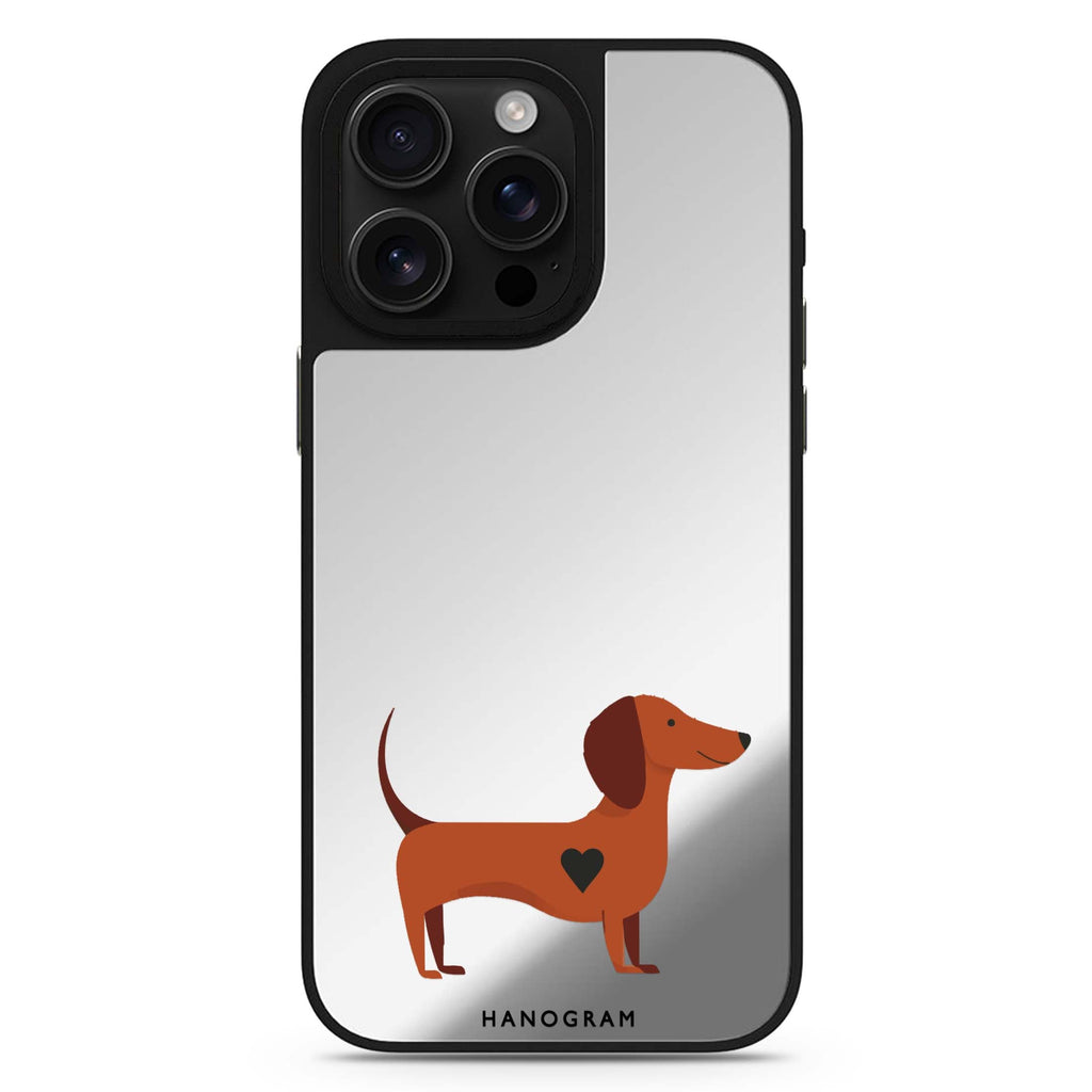 Little Longbody Love MagSafe compatible mirror case for iPhone 16/15/14 Pro Max and Pro, main view