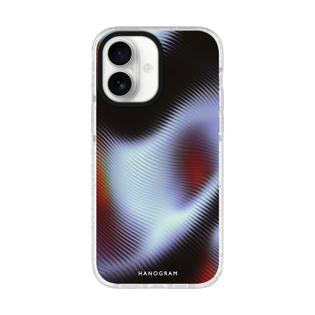 Ivory Earth iPhone 17 ultra clear MagSafe case, front product view