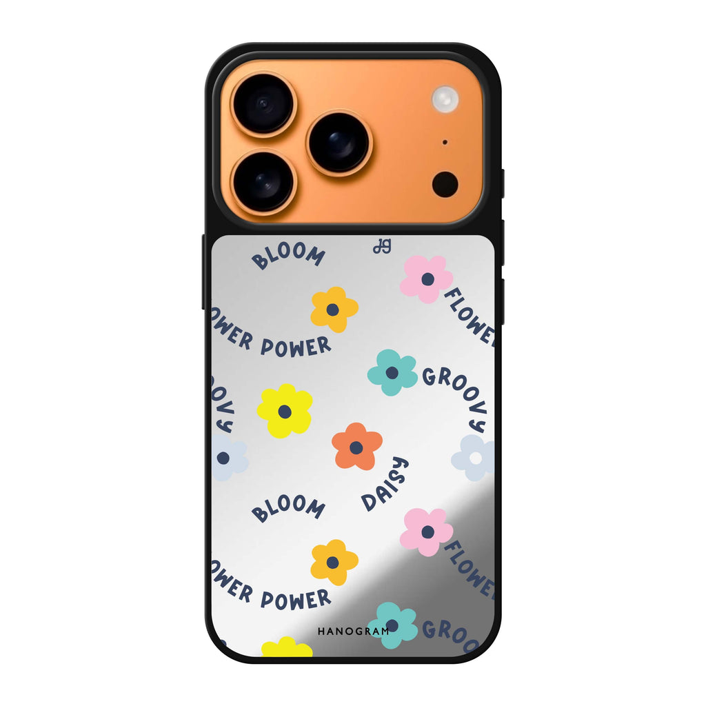 Flower Power flower floral iPhone 17 Pro Max mirror case