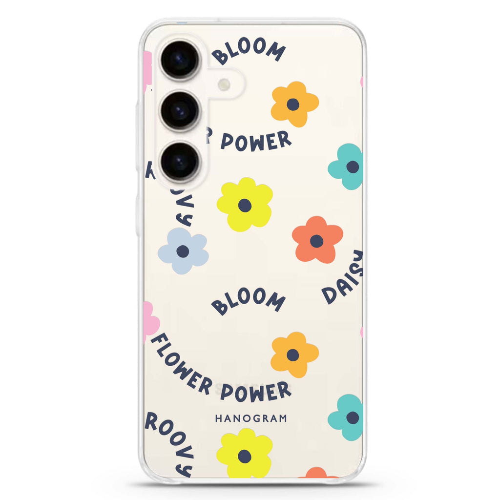 Flower Power Samsung Galaxy Ultra Clear Case