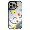 Flower Power MagSafe compatible mirror case for iPhone 16/15/14 Pro Max and Pro, main view