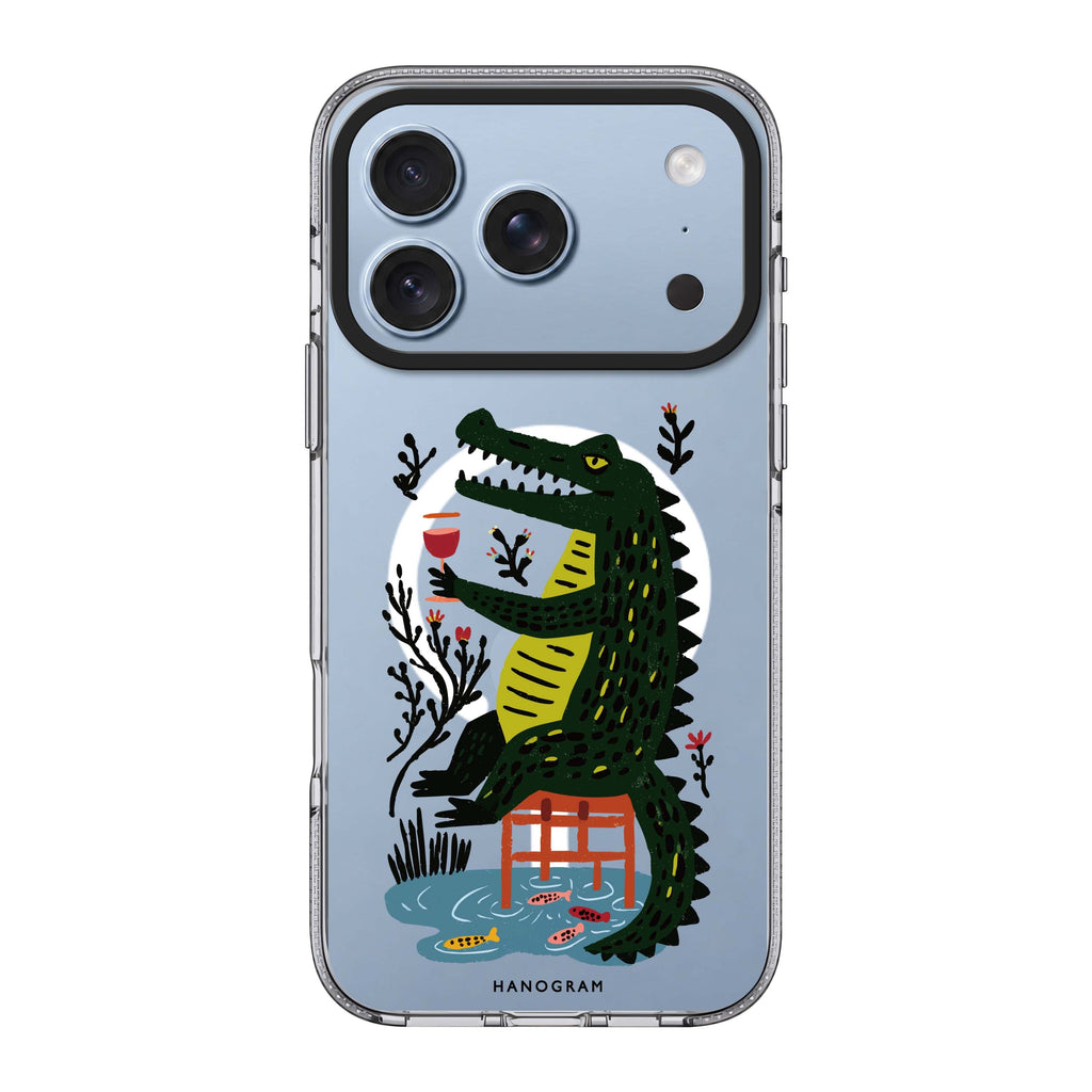 Crocodile in Still Life Ultra Clear Case
