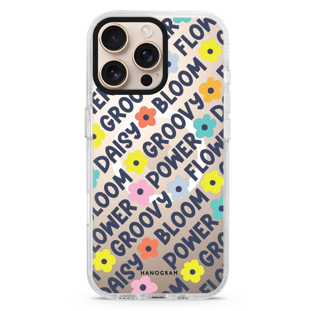 Art of Rose I MagSafe Compatible iPhone 16 Pro Ultra Clear Case - Personalized and Stylish Protection