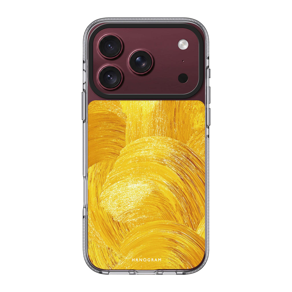 Golden Strokes Ultra Clear Case