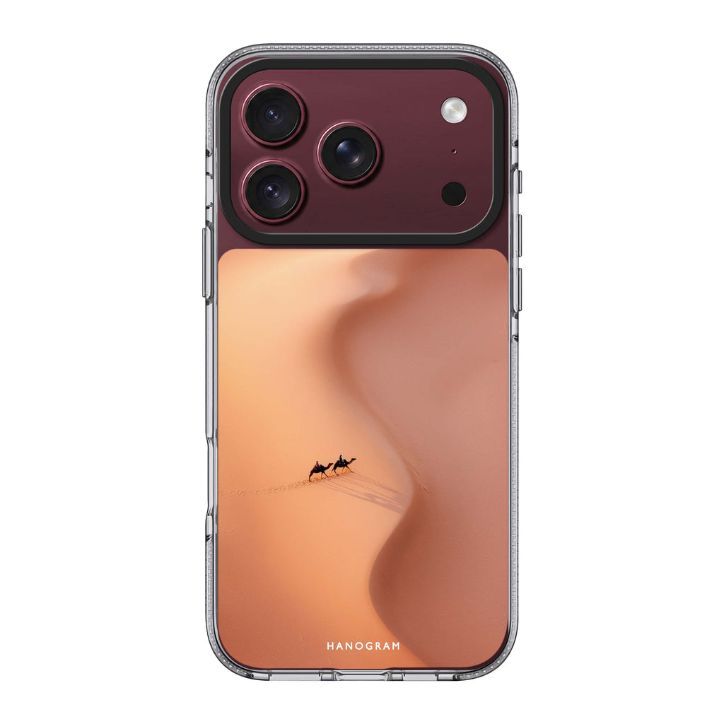 Journey Across Sand Ultra Clear Case