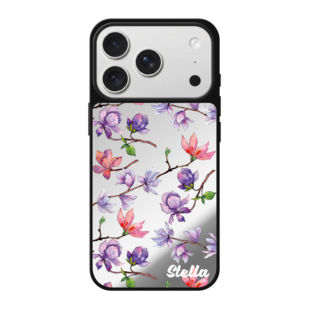 Colour In Spring personalized name spring iPhone 18 Pro Max mirror case