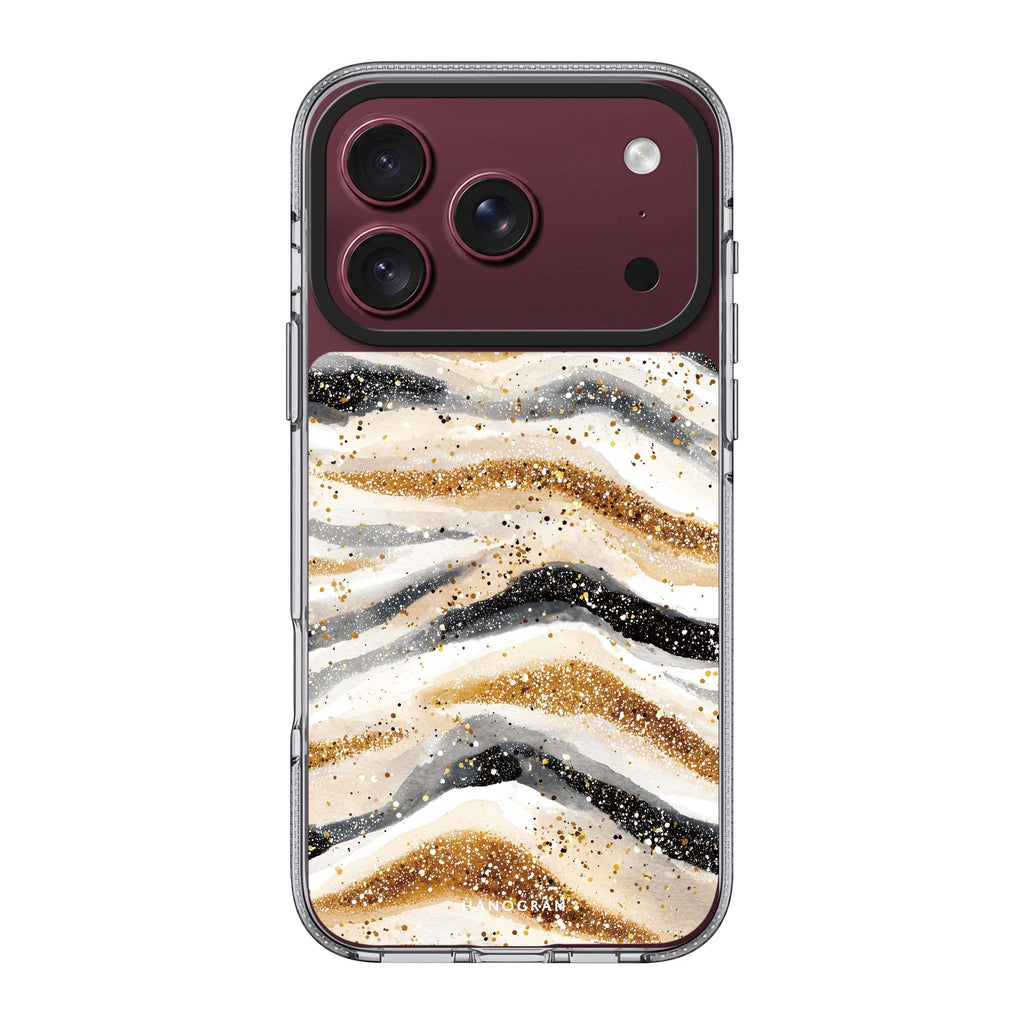 Golden Stripes Ultra Clear Case