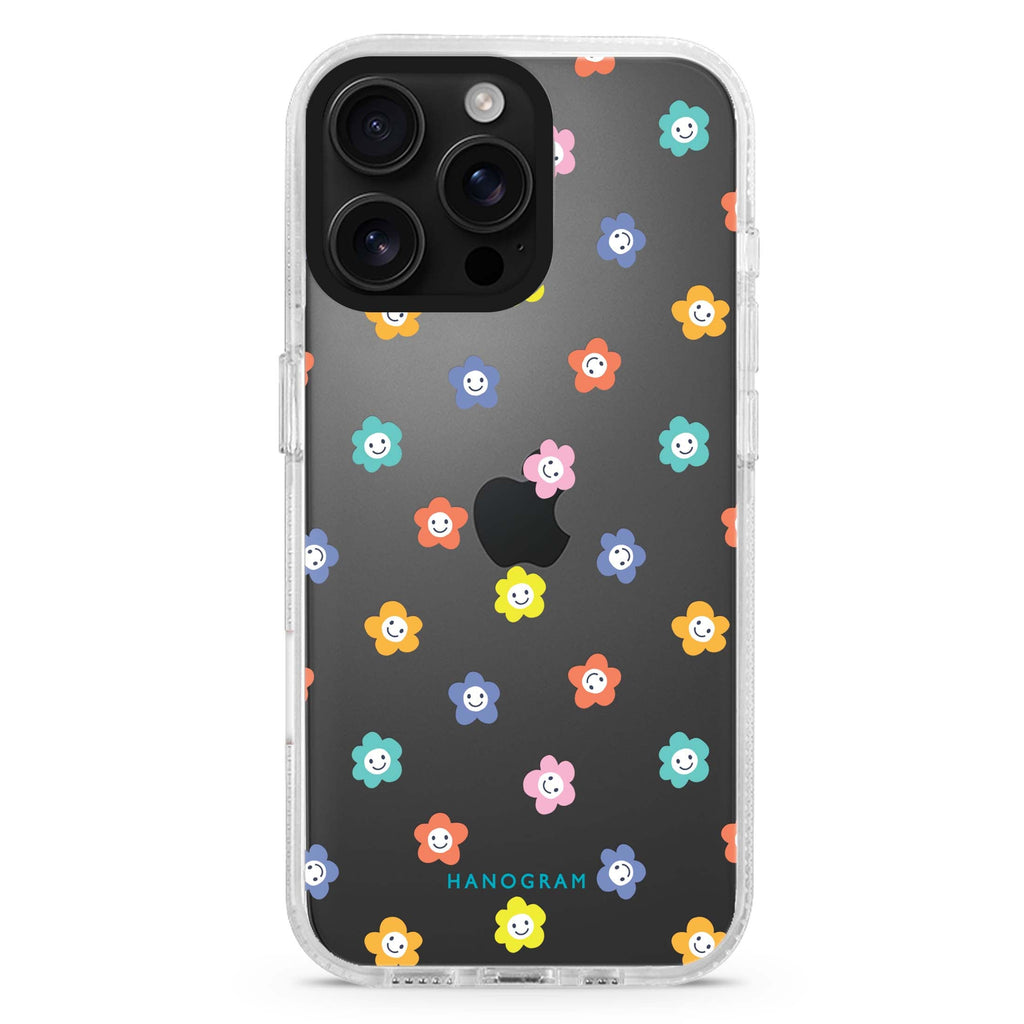 Little Smile Flowers iPhone 16 Pro & 16 Pro Max Case - Personalized and Stylish Protection