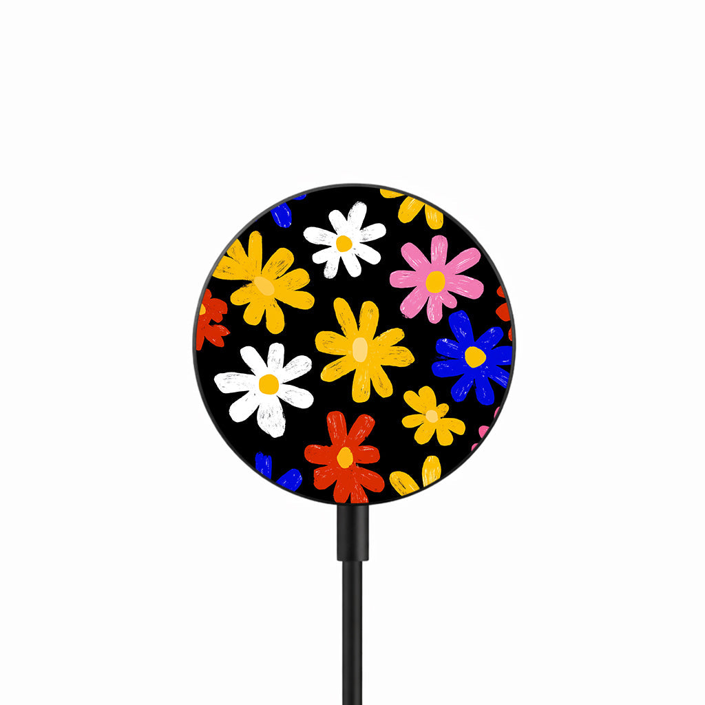 Midnight Flower Pop 25W Magnetic Wireless Charger