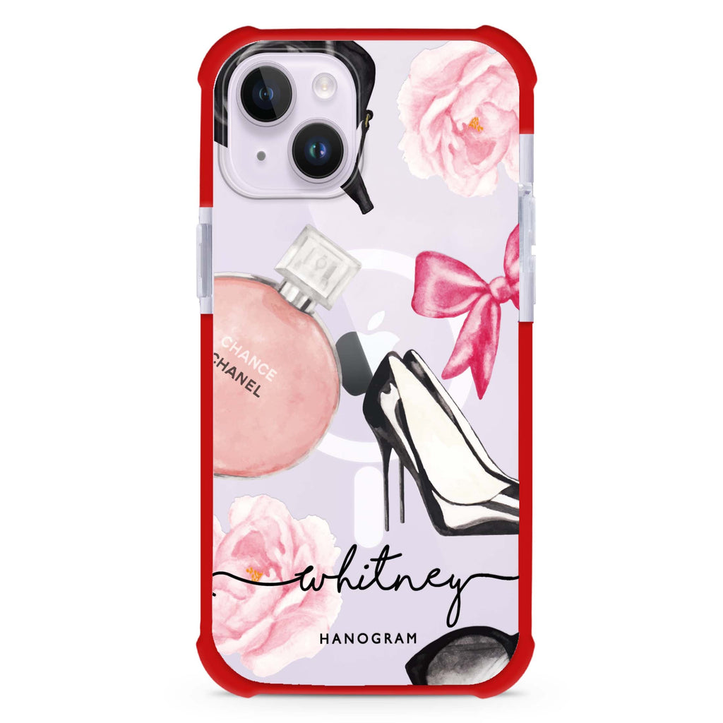 Fashion Cosmetic iPhone 15 Plus MagSafe Compatible Ultra Shockproof Case