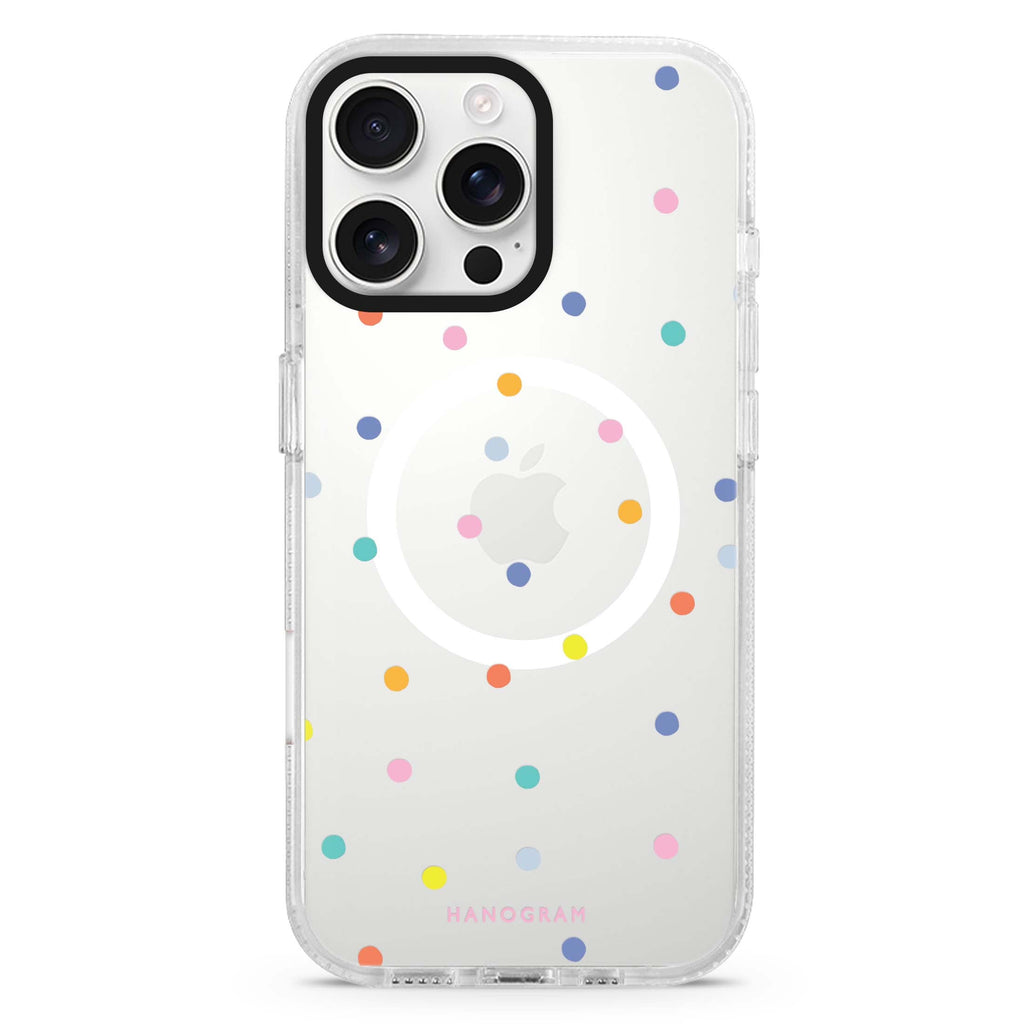Artisan Fragments MagSafe Compatible iPhone 16 Pro Ultra Clear Case - Personalized and Stylish Protection