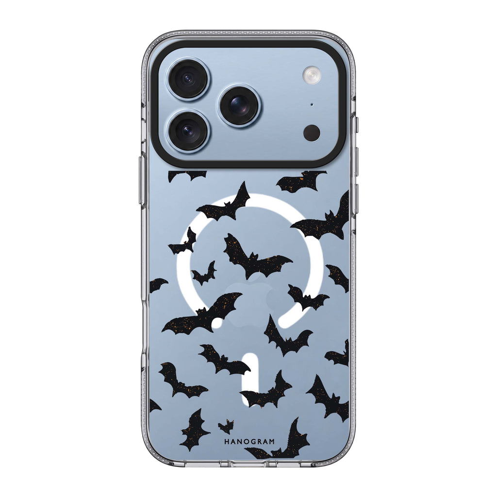 Midnight Bat Swarm Ultra Clear Case