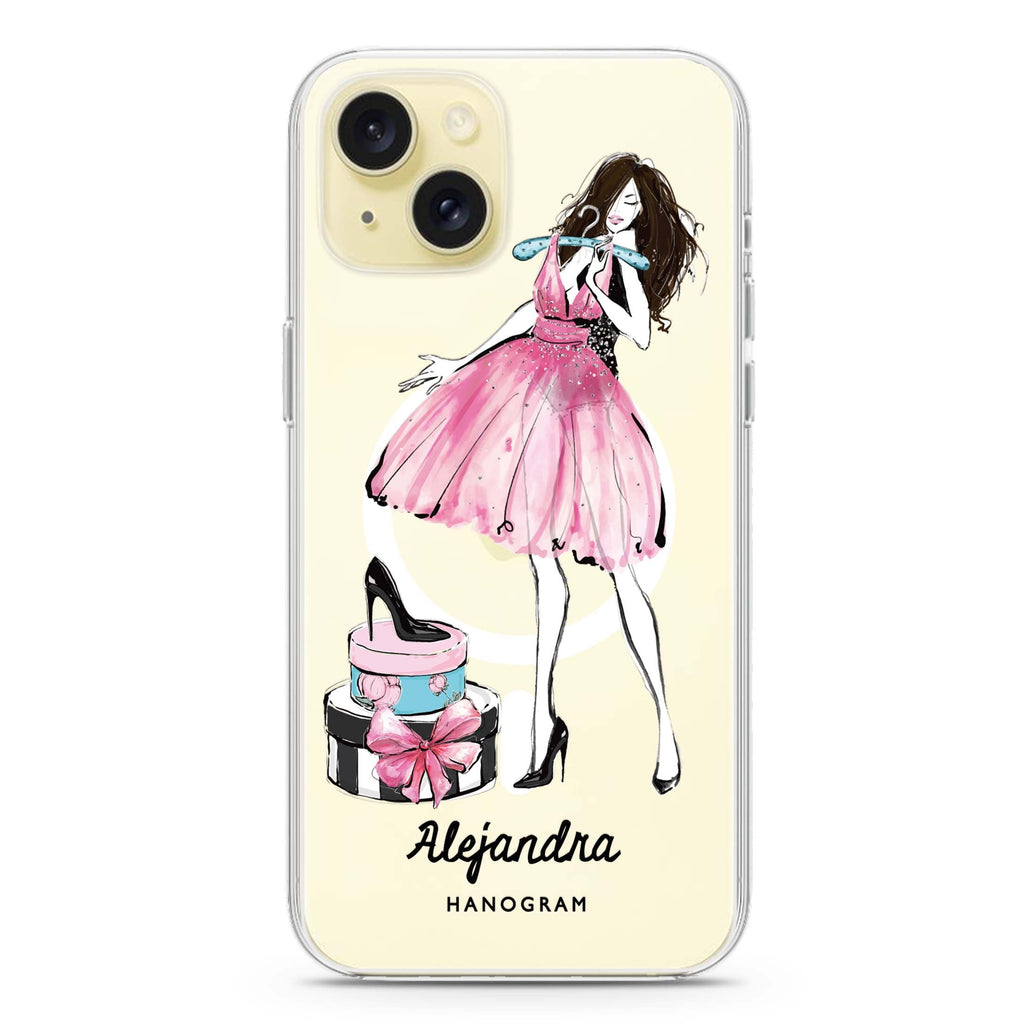 Fashion Party iPhone 15 Plus MagSafe Compatible Ultra Clear Case