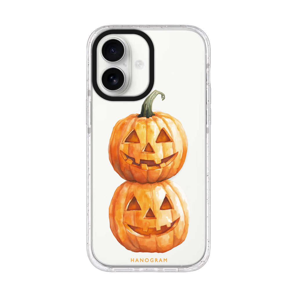 Harvest Charm iPhone 17 ultra clear MagSafe case, front product view
