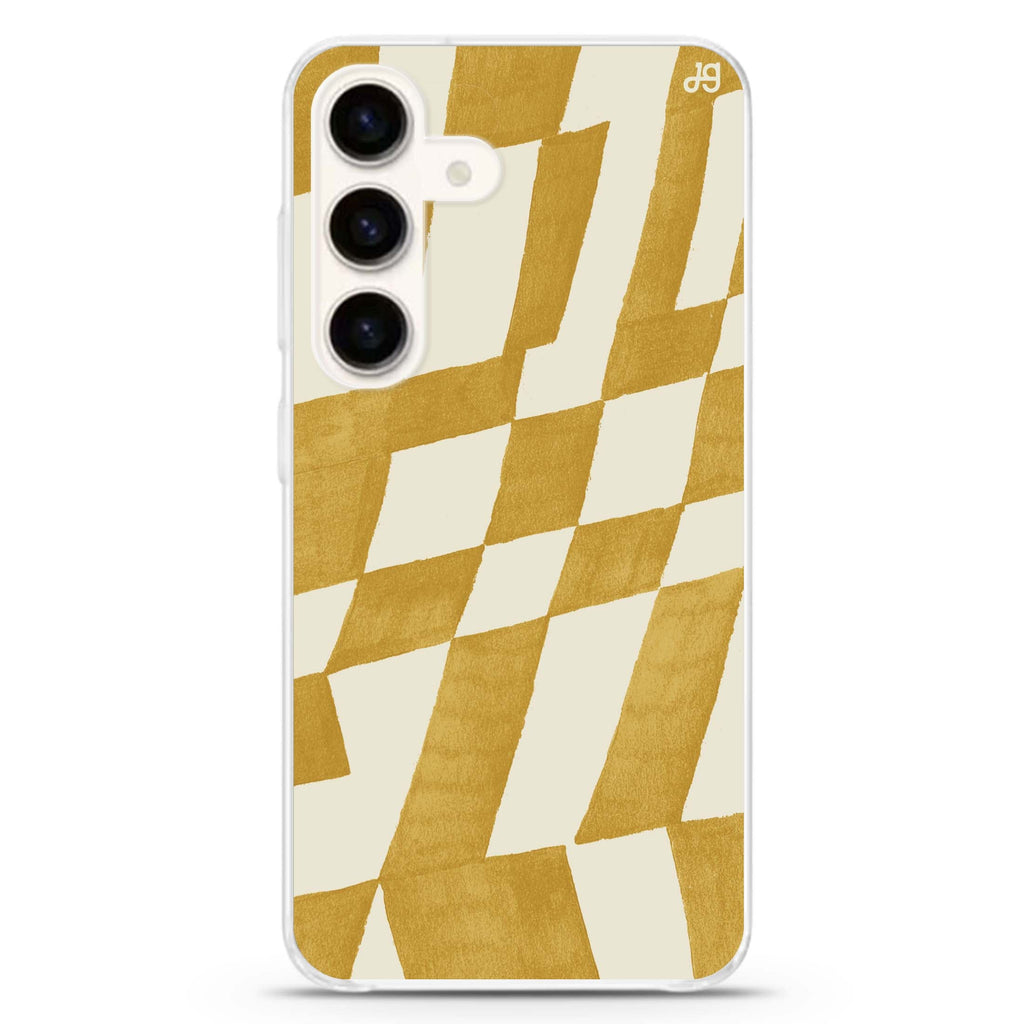 Abstract Paint Pattern Samsung Galaxy Ultra Clear Case