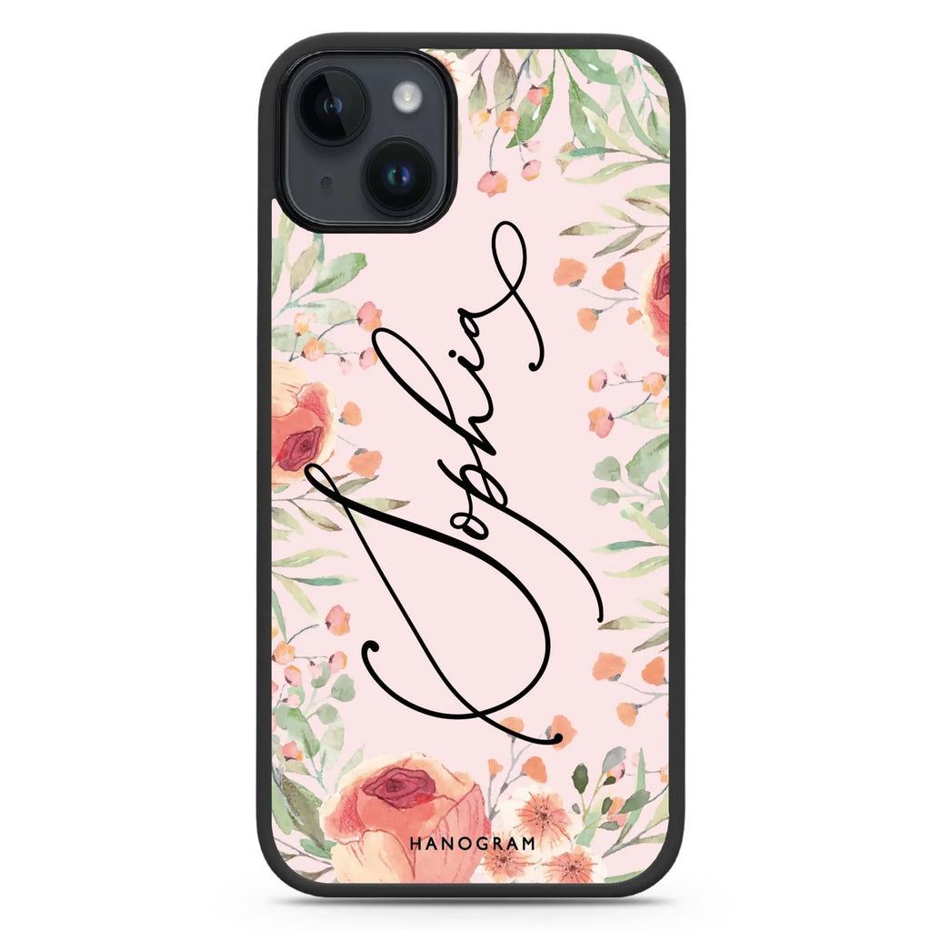 Glamorous Garden iPhone 15 Plus Impact Guard Bumper Case