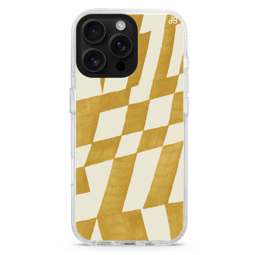 Abstract Paint Pattern MagSafe Compatible iPhone 16 Pro Ultra Clear Case - Personalized and Stylish Protection
