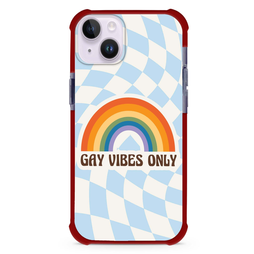 Gay Vibes Only iPhone 15 Plus Ultra Shockproof Case