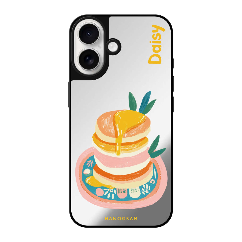 Blush Pancake Stack Mirror Case